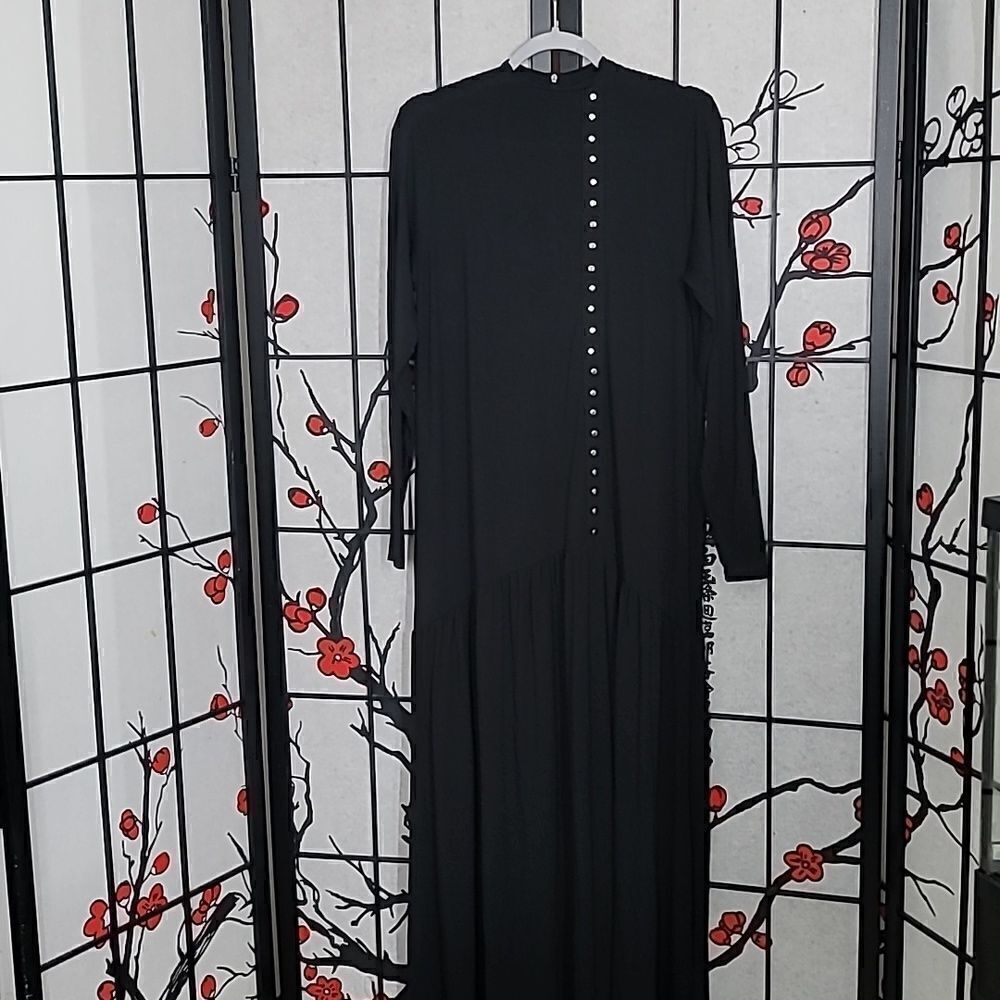 Vaara Full Coverage Long Sleeve Maxi Dress